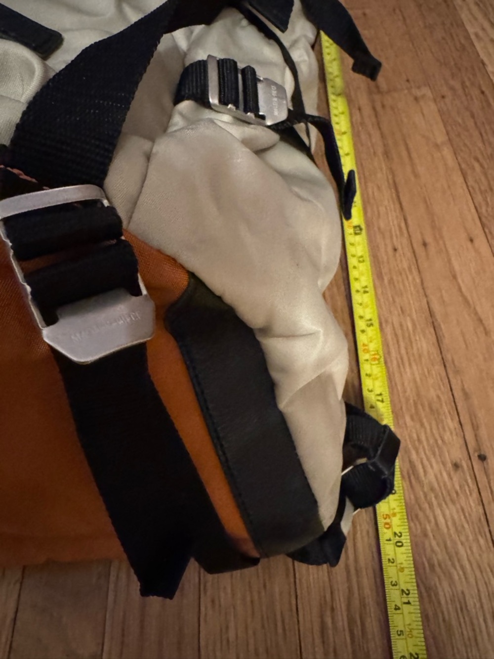 END x Master-Piece IBEX Flap Backpack (Beige) - Picture 14 of 15